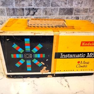Vintage 70s Kodak Instamatic M6 Movie Camera
